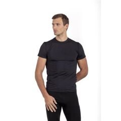 Oil Company Micro Pach T-shirt Siyah