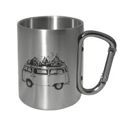 Orcamp Karabinalı Çelik Bardak Inox