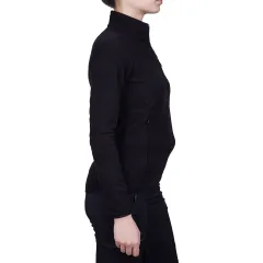 Alpinist Alpha Tam Fermuarlı Kadın Polar XS - Siyah