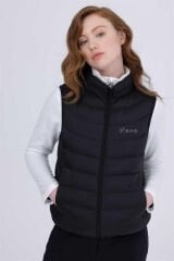 2AS Azure Kadın Down Yelek siyah outdoor su itici yüksek dolgulu kaz tüyü yelek