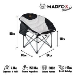 Madfox Moonchair Deluxe Katlanır Kamp Sandalyesi