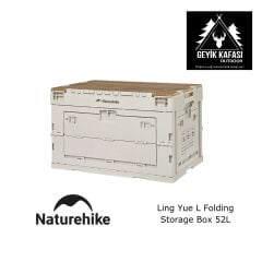 Naturehike L-Box Kapaklı Katlanır Saklama Kutusu-52 LT