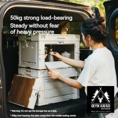 Naturehike L-Box Kapaklı Katlanır Saklama Kutusu-52 LT