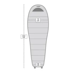Evolite Cocoon 300 Kaz Tüyü -12° Uyku Tulumu