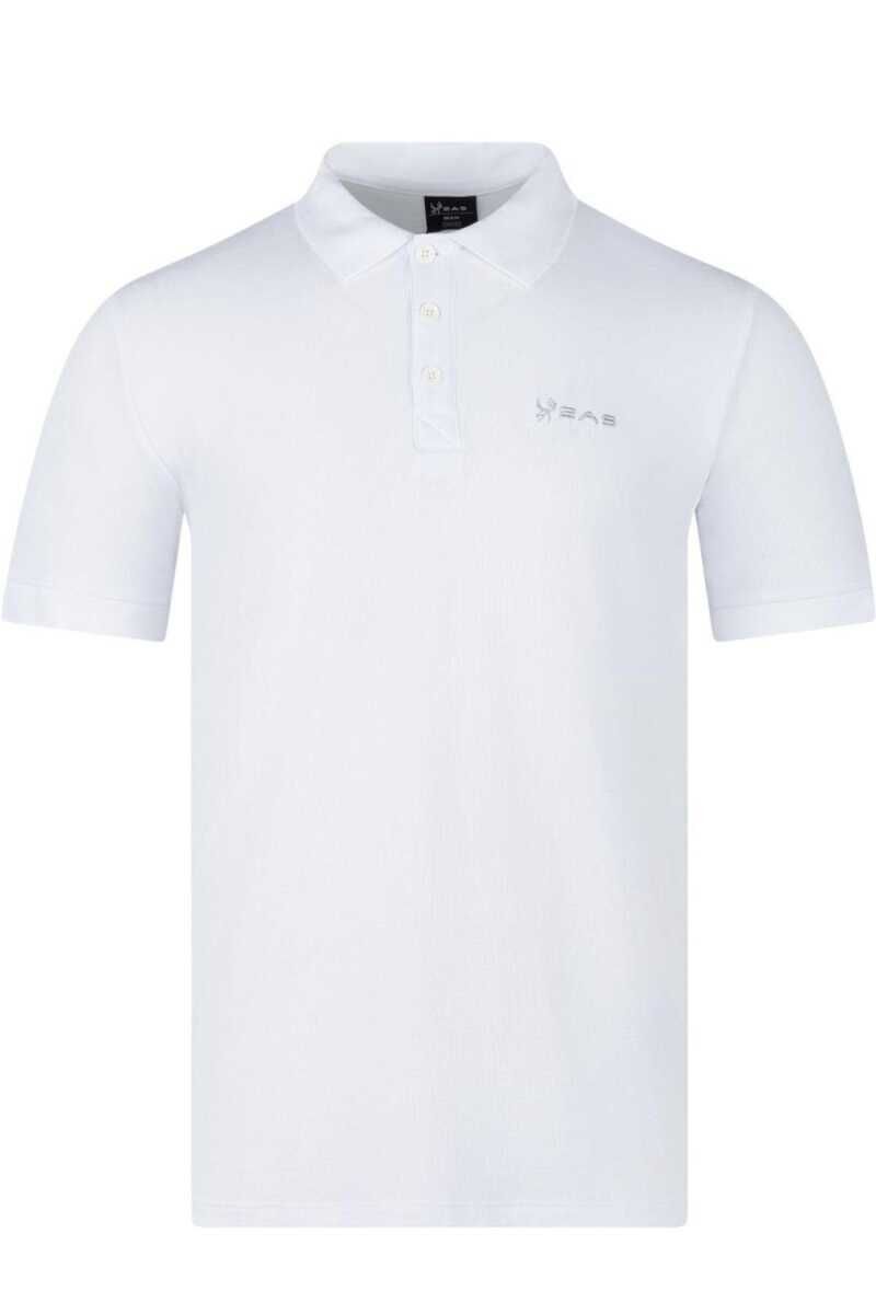 2AS Aluna Polo Yaka Erkek T-Shirt Beyaz - M