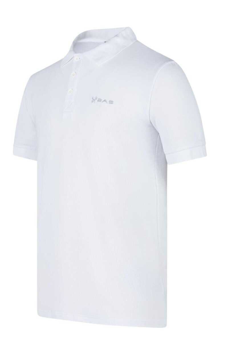 2AS Aluna Polo Yaka Erkek T-Shirt Beyaz - M