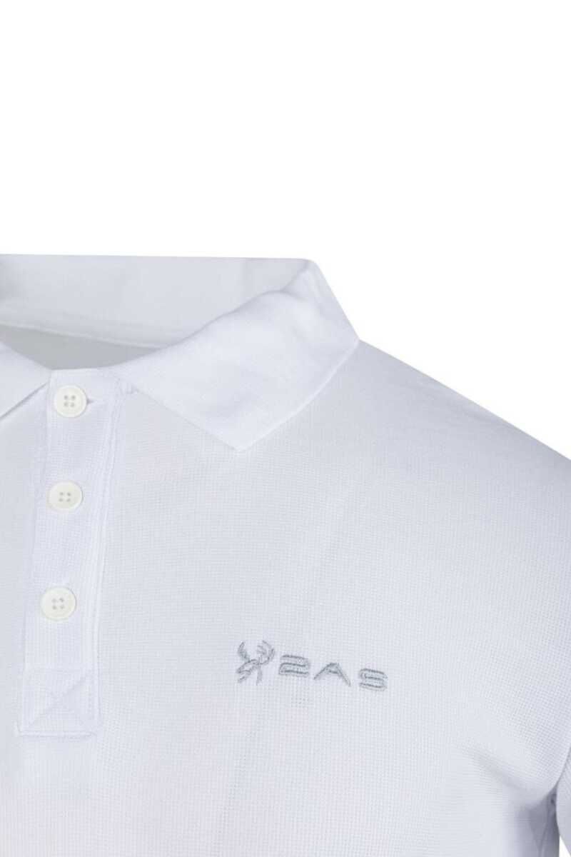 2AS Aluna Polo Yaka Erkek T-Shirt Beyaz - M