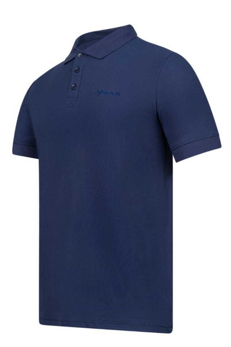 2AS Aluna Polo Yaka Erkek T-Shirt Lacivert - XL