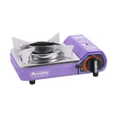 Orcamp Tekli Mini Portatif Ocak Mor