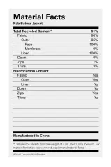 Rab Batura Su Geçirmez 800 Fill Erkek Kaz Tüyü Mont
