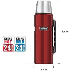 Thermos SK2010 Stainless King Large 1.2 LT Cranberry