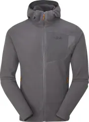 Rab midlayer polar | kış yürüyüşü ve trekking için ısı yalıtımlı ara katman
