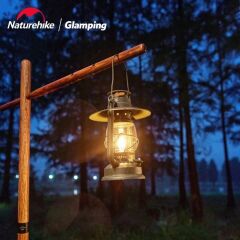 Naturehike Glamping Klasik Gaz Yağı Lambası Koyu Yeşil