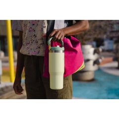 Stanley IceFlow™ Flip Straw Tumbler Pipetli Termos | 0.89L Açık Yeşil