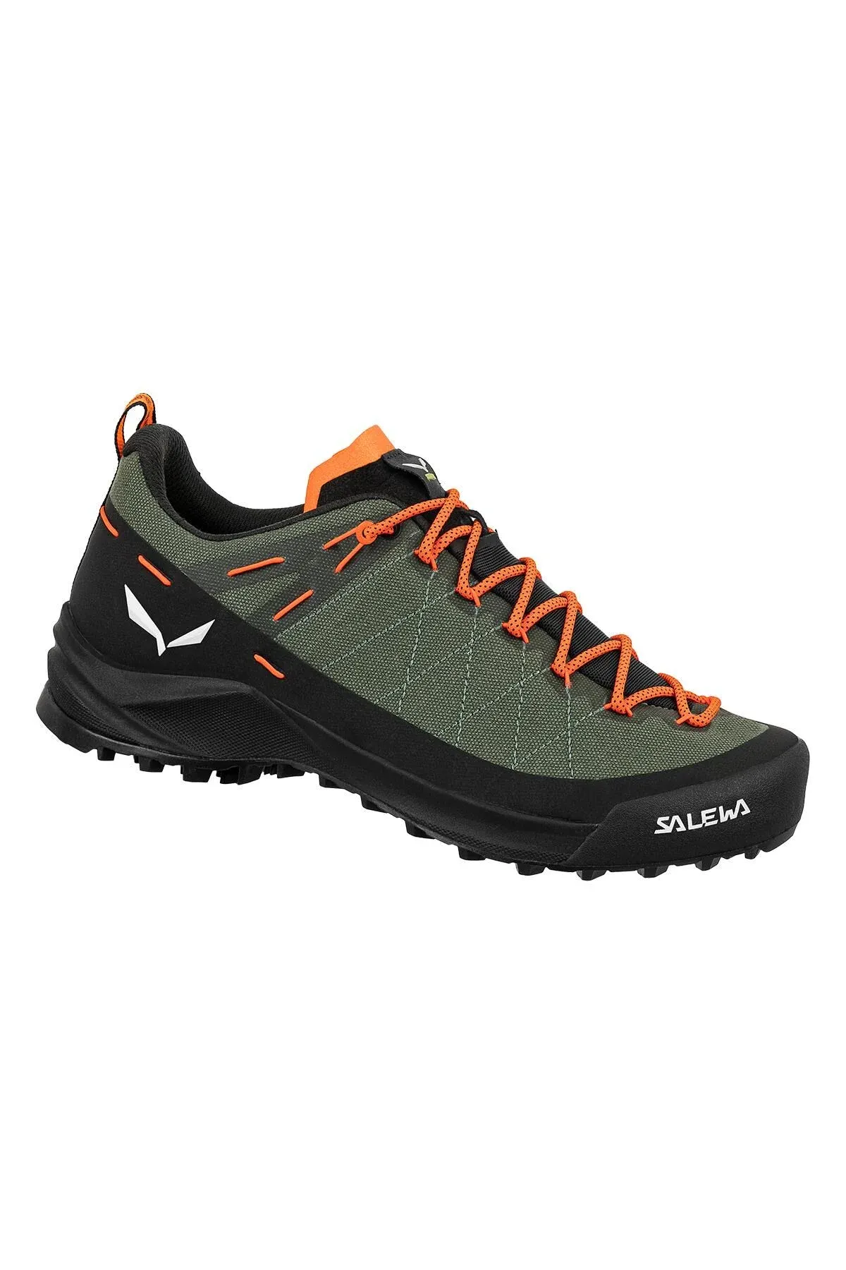 Salewa Wildfire Canvas Erkek Ayakkabı Yeşil-Siyah - 41