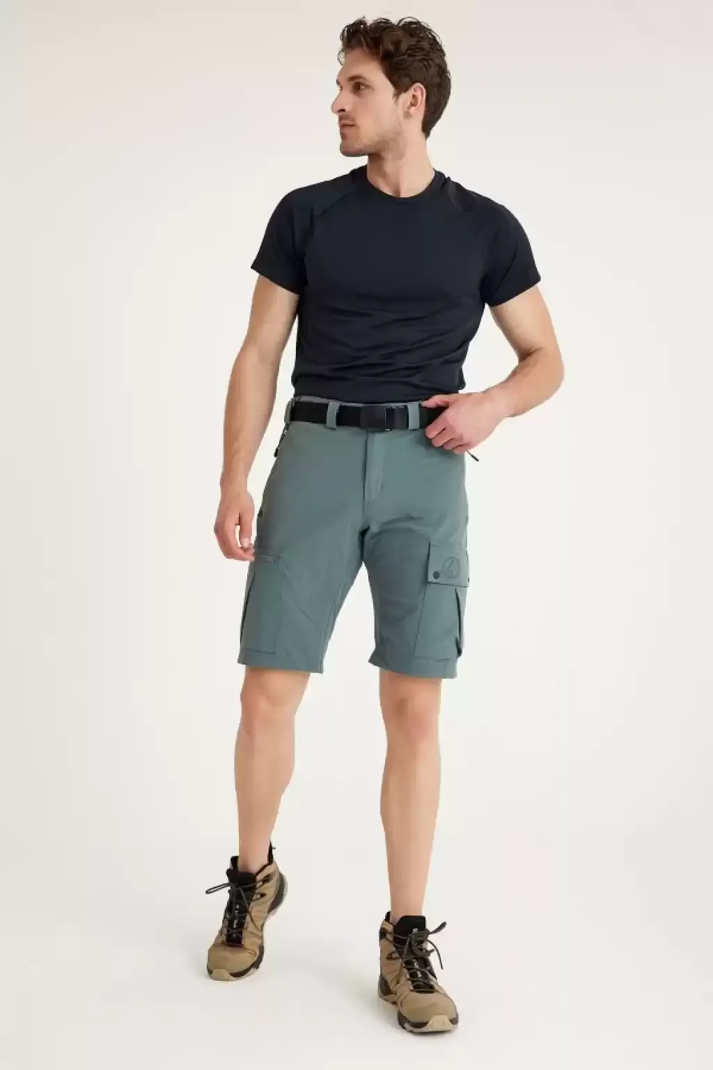 Q Steinbock Quintus Erkek Outdoor Şort Mint - XS