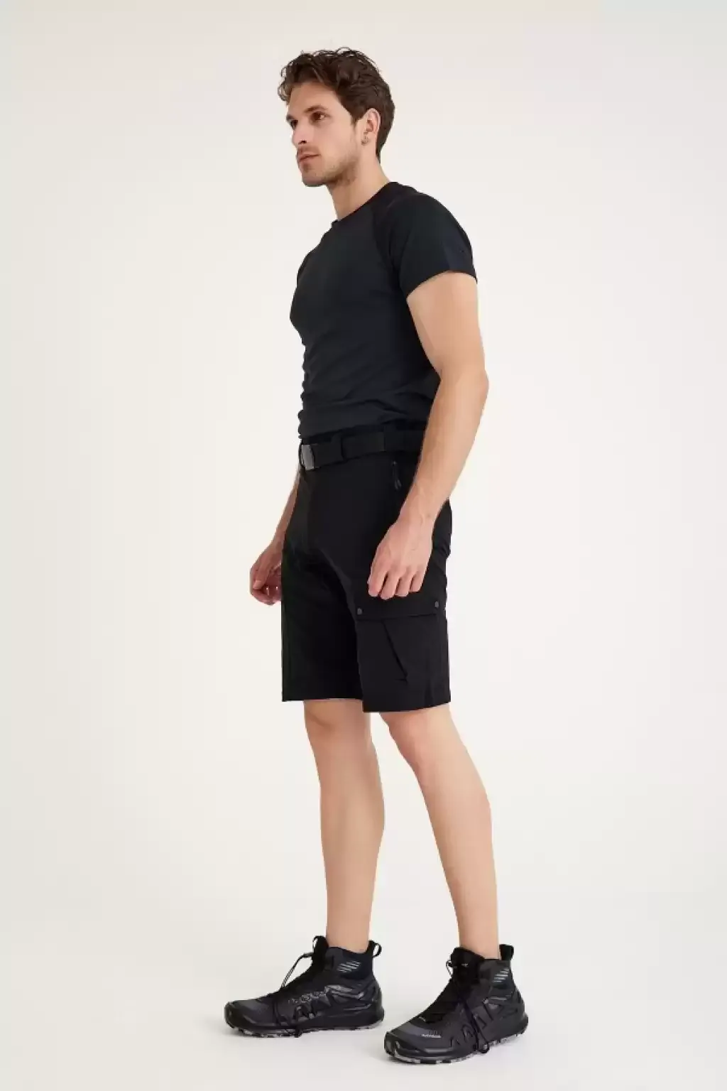 Q Steinbock Quintus Erkek Outdoor Şort Siyah - XS