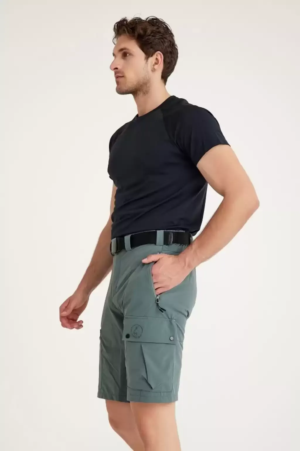 Q Steinbock Quintus Erkek Outdoor Şort Mint - S