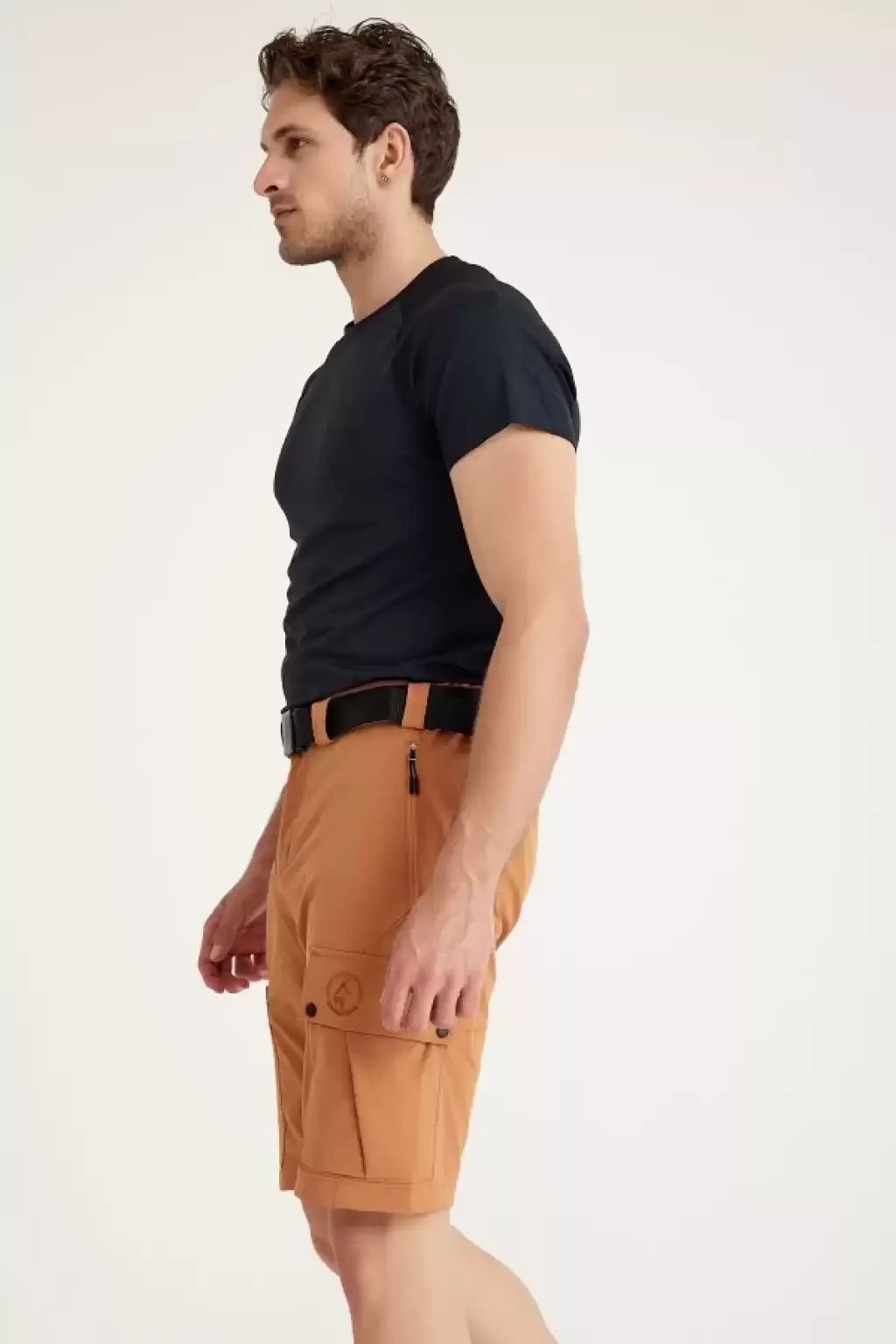Q Steinbock Quintus Erkek Outdoor Şort Somon - M
