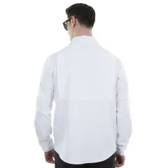 Alpinist Tegus Uzun Kollu Erkek Gömlek S - Beyaz