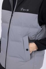 2AS Archer Down Erkek Yelek XXL - Gri-Siyah