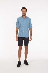 2AS Gainfull Erkek Outdoor Gömlek Mavi - 2XL