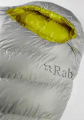 Rab Mythic 200 +1°C Ultralight(515gr) 900 Fill Kaz Tüyü Uyku Tulumu Gri