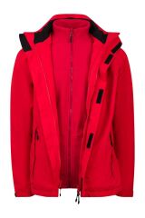 2AS Milton 3in1 Erkek Mont L - Kırmızı