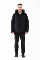 2AS Saalbach Down Erkek Parka XXL - Siyah