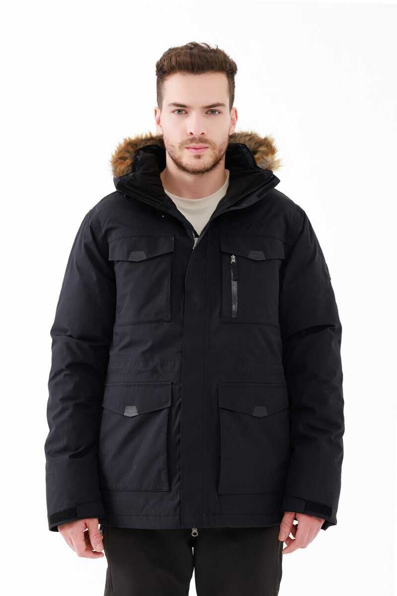 2AS Saalbach Down Erkek Parka XXL - Siyah