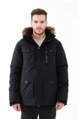 2AS Saalbach Down Erkek Parka XXL - Siyah