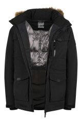2AS Saalbach Down Erkek Parka XXL - Siyah