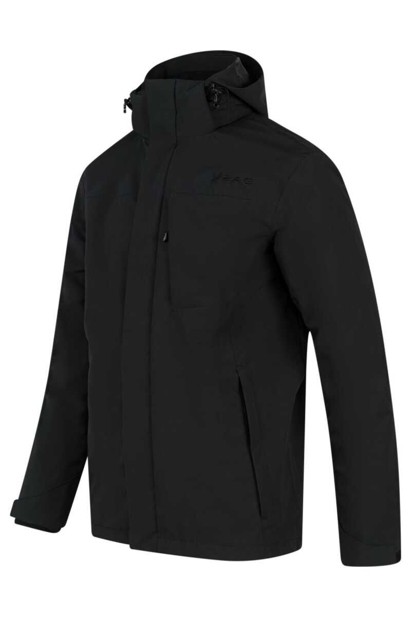 2AS Milton 3in1 Erkek Mont 2XL - Siyah