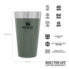 Stanley Adventure Vakumlu Soğuk İçecek Bardağı 0.47 Lt Yeşil