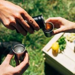 Stanley Adventure Çelik Shot Bardak ve Matara Seti