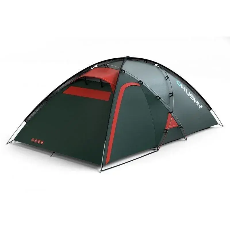 Husky Felen 3+1 – Yüksek İrtifa Dağcılık Çadırı Koyu Yeşil