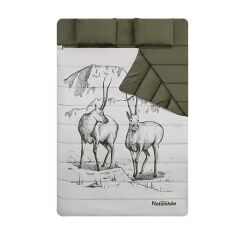 Naturehike Zarf Tarzı Yastıklı Çift Kişilik Pamuklu Uyku Tulumu Tibetan Antelope