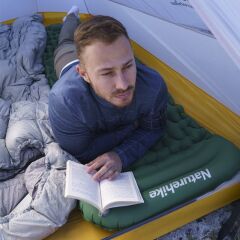 Naturehike FC-12 Infatable Şişme Kamp Matı Mavi