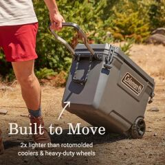 Coleman Convoy 65 QT Tekerlekli Soğutucu Buzluk 61Lt