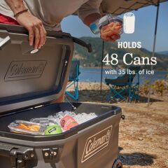 Coleman Convoy 65 QT Tekerlekli Soğutucu Buzluk 61Lt