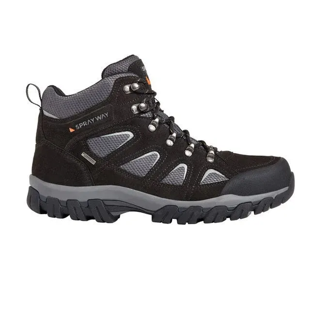 Sprayway Mull Mid HydroDRY Erkek Bot Siyah - 46