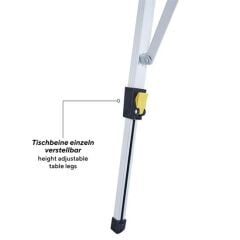 Uquip Variety L Yüksekliği Ayarlanabilir Kamp Masası