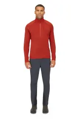 Rab Nexus Pull-On Outdoor Erkek Baselayer Sweatshirt L - Kırmızı