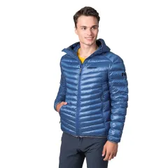 Hannah Arden Erkek Kaz Tüyü Mont S - Koyu Mavi